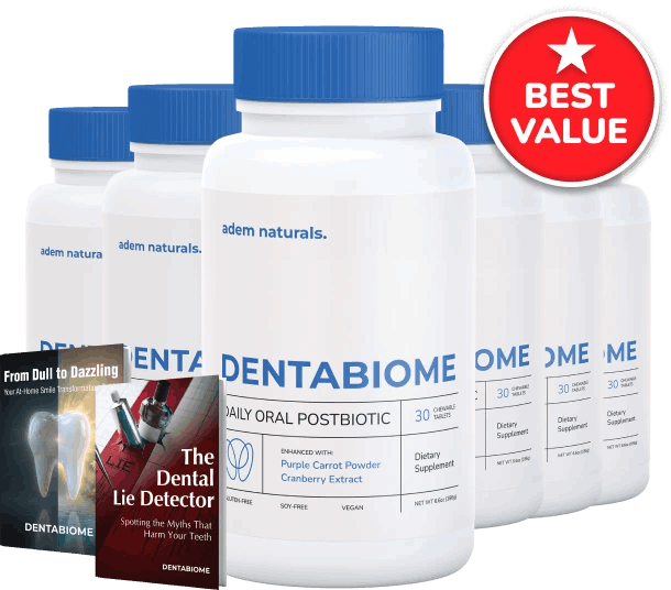 DentaBiome Official Supplement Bottle